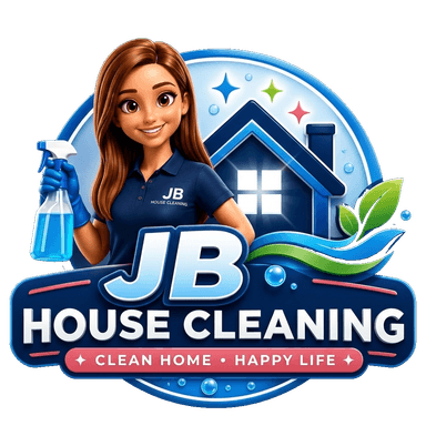 JB House Cleaning Emblem Logo
